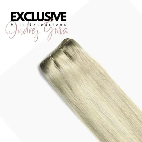 Exclusive #111 Platinová blond, 40cm - 120g