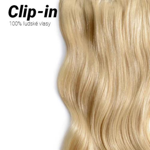 Clip-in vlasy Premium, odtieň #22, 60cm