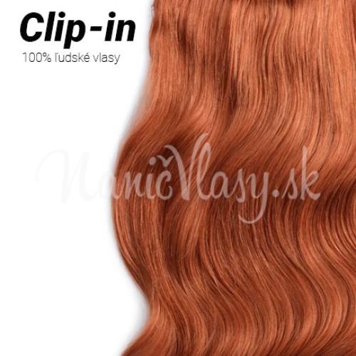 Clip-in Premium Plus, odtieň #350, 35cm - 180g