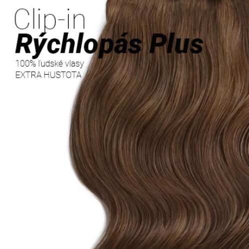 Clip-in Rýchlo pás Plus, odtieň #8, 35cm