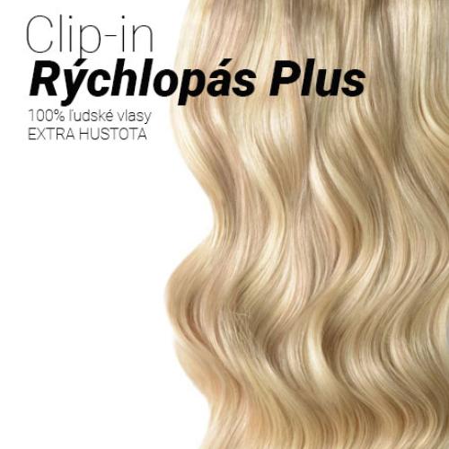 Clip-in Rýchlo pás Plus, odtieň #60/101, 35cm