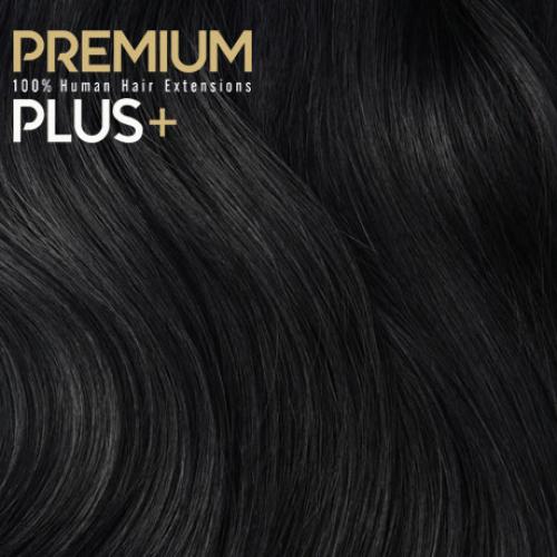 Clip-in Premium Plus, odtieň #1, 60cm - 220g