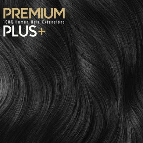 Clip-in Premium Plus, odtieň #1B, 50cm - 180g