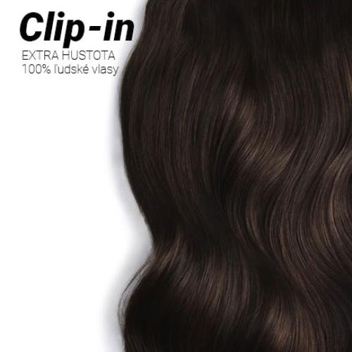 Clip-in Premium Plus, odtieň #2, 35cm - 180g