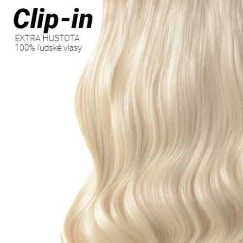 Clip-in Premium Plus, odtieň #60, 35cm - 180g