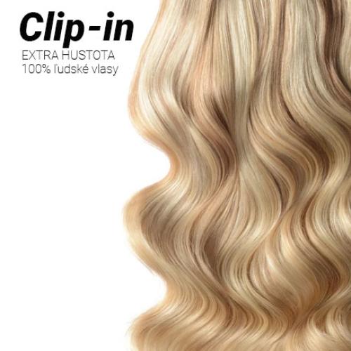 Clip-in Premium Plus, odtieň #12/16/613, 35cm - 180g