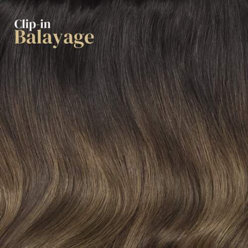 Clip-in Premium Plus Balayage # Espresso, 40cm - 180g