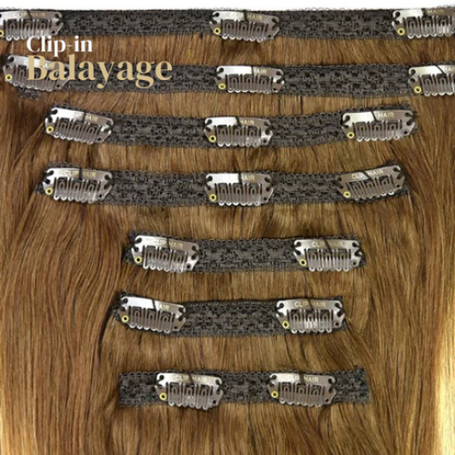 Clip-in Premium Plus Balayage # Ultimate, 40cm - 180g