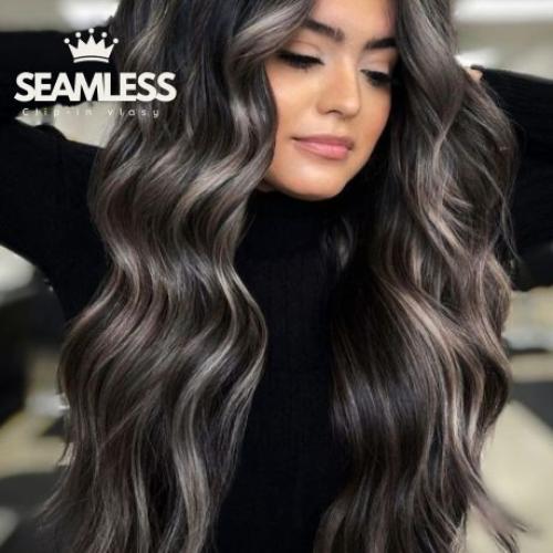 Clip-in vlasy Seamless, Balayage # Fashion, 40cm - 150g	