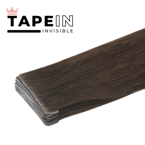 Tape-in vlasy Invisible odtieň #2, 45cm - 50g