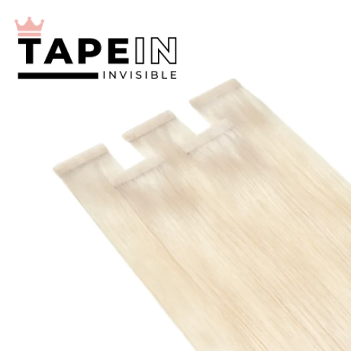 Tape-in vlasy Invisible odtieň #606, 45cm - 50g