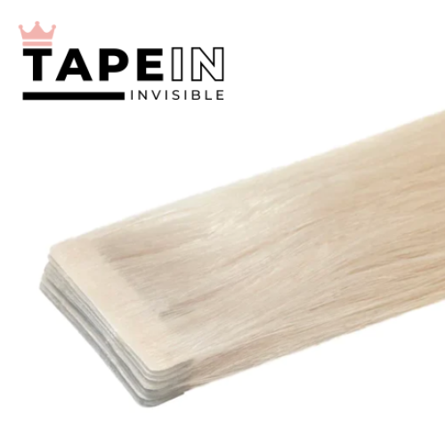 Tape-in vlasy Invisible odtieň #606, 45cm - 50g