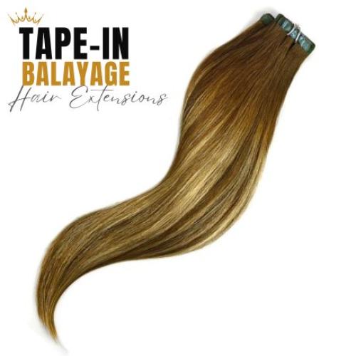 Tape-in vlasy, Balayage # Ultimate, 40cm - 100g