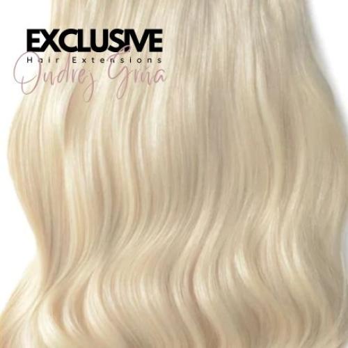 Exclusive #60 Najsvetlejšia blond, 40cm - 120g