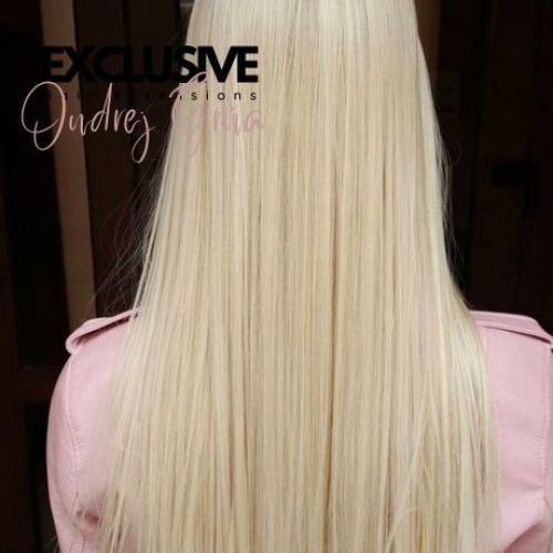 Exclusive #613 Svetlá blond, 40cm - 120g