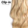 Clip-in vlasy Premium, odtieň #27/613, 35cm - 130g