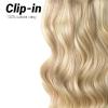 Clip-in vlasy Premium, odtieň #60/101, 55cm