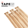 Tape-in vlasy Invisible melír #18/613, 45cm - 50g