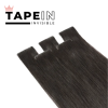 Tape-in vlasy Invisible odtieň #1B, 45cm - 50g