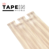 Tape-in vlasy Invisible melír #60/101, 45cm - 50g