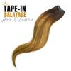 Tape-in vlasy, Balayage # Elegance, 40cm - 100g